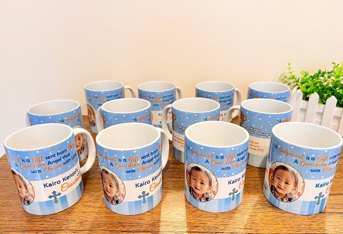 Personalised Souvenir Mugs (12 pcs)